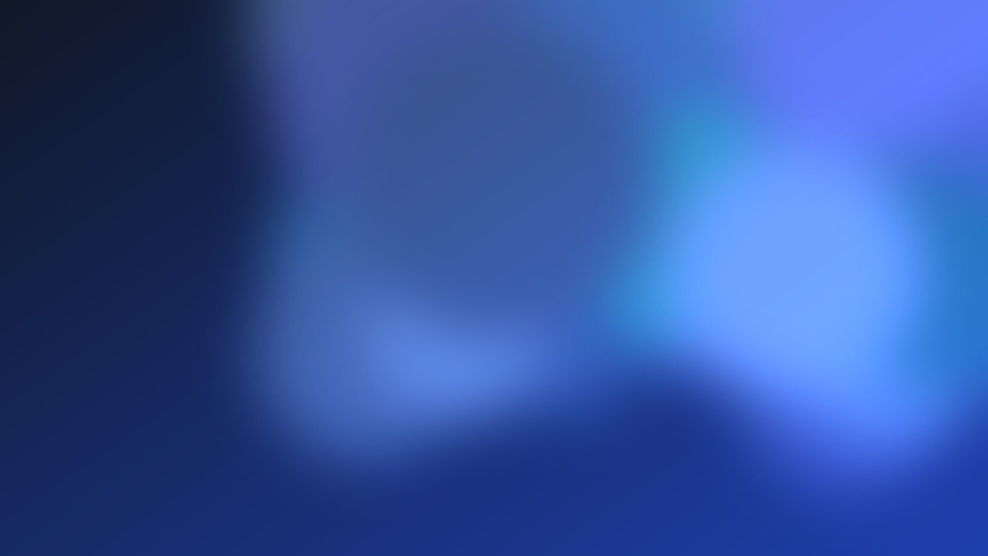 Blue gradient placeholder banner image